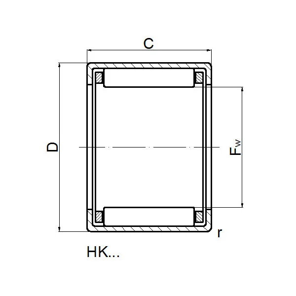 Drawn Cup Needle Roller Bearings